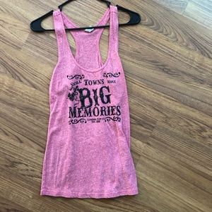 Cowgirl Tuff Size Large Racerback Tank